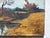 Autumn Landscape with River and Trees, 1890s-1910s, Oil on Canvas, in Good conditions. Designed 1890 to 1919