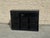 Late 20th Century Industrial Black Steel Nine-Door Glass-Front Apothecary or File Cabinet For Sale - Image 10 of 11