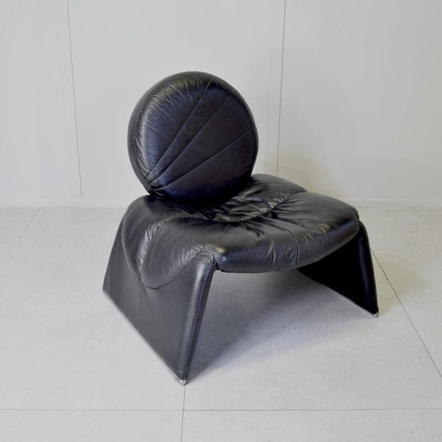 Calypso C35 Armchair by Vittorio Introini for Saporiti Italia, 1980s For Sale - Image 10 of 10