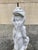 Early 20th Century Italian Classical Carved Marble 31" Cherub Dolphin Garden Fountain Statue For Sale - Image 11 of 13