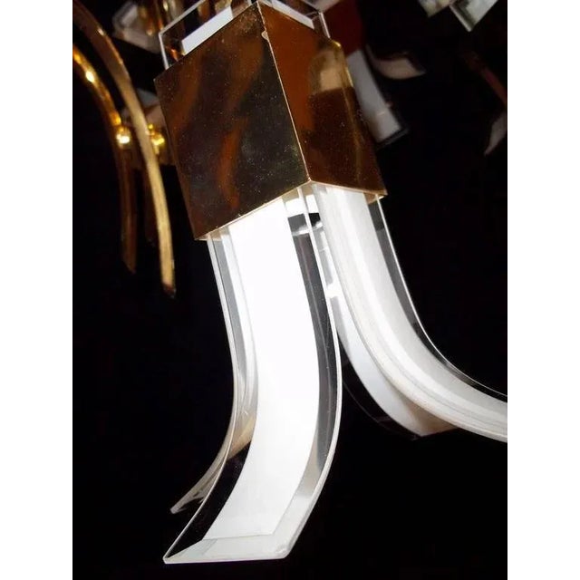 Murano Chandelier from Vistosi, 1970s For Sale - Image 3 of 11