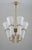 Ceiling Light in Brass and Opaline Glass attributed to Hans-Agne Jakobsson, 1950s For Sale - Image 6 of 15