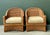 This elegant pair of vintage braided rattan lounge chairs exemplifies the effortless charm and relaxed sophistication of...