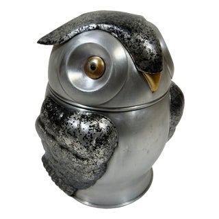 Italian Owl Ice Bucket, 1960s For Sale