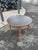 Black Stitched Leather Side Table by Jacques Adnet, 1950s For Sale - Image 8 of 9