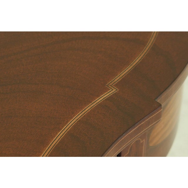 Kindel Winterthur Collection Inlaid Mahogany Server Table For Sale - Image 12 of 13