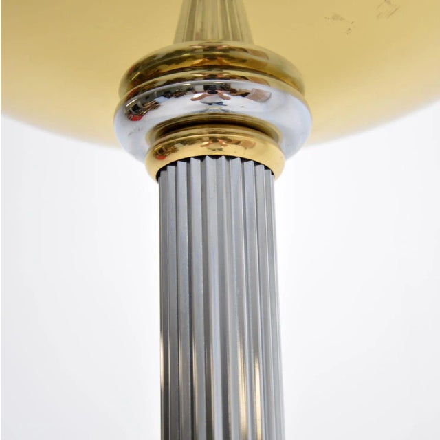 Vintage French Floor Lamp attributed to Le Dauphin, 1970s For Sale - Image 4 of 8