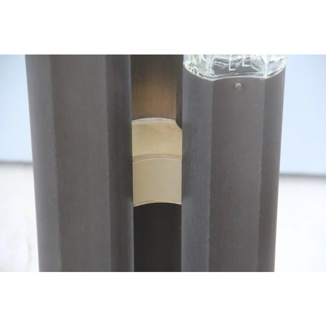 Bronzed Floor Lamp by Gaetano Sciolari, 1970s For Sale - Image 14 of 15