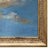2020s Contemporary Petite "Blue Sky" Oil Painting in Vintage Frame For Sale - Image 5 of 6