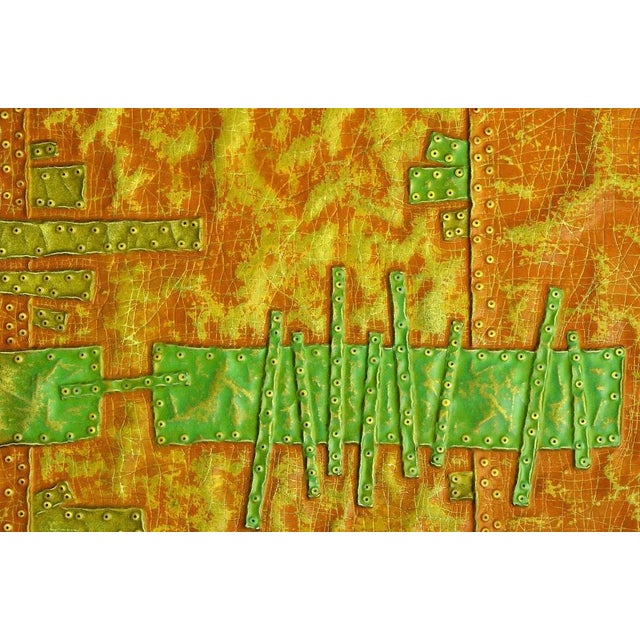 Early 21st Century Miguel Núñez, Cuchillos en la memoria, 2020, Enamel & Zinc For Sale - Image 5 of 7