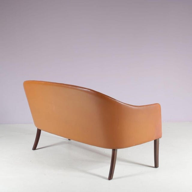Sofa by Ole Wanscher for J. Jeppesen, 1950s For Sale - Image 3 of 16