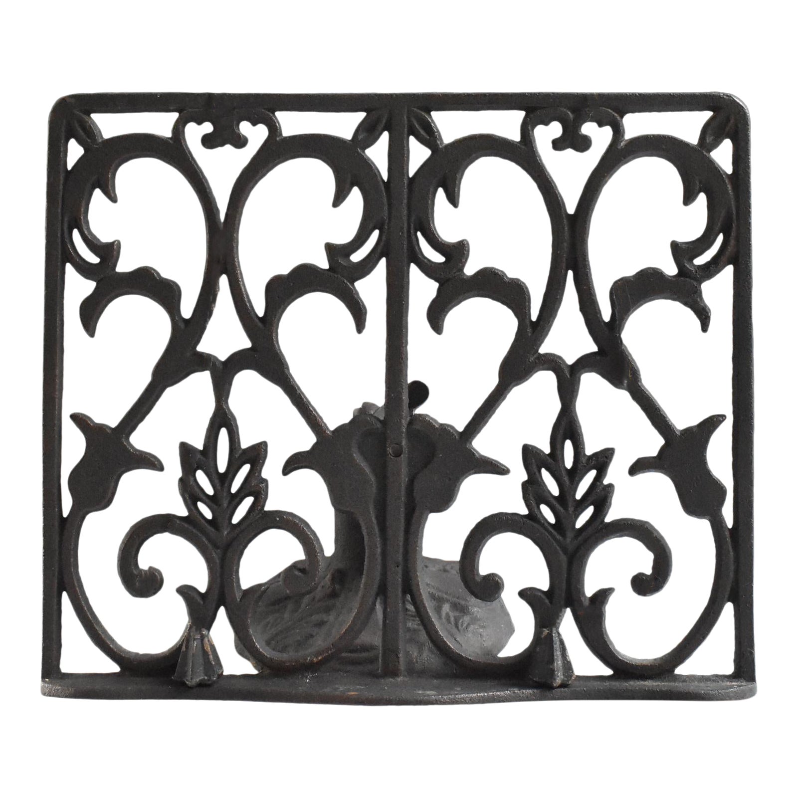 Cast Iron Book Stand Chairish