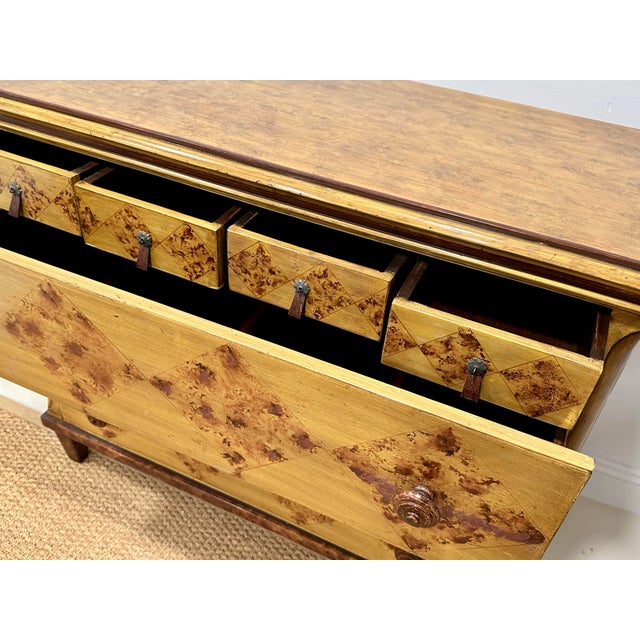 2000 - 2009 Baker Furniture Milling Road Painted Chest With Concealed Interior Drawers For Sale - Image 5 of 11