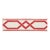 Schumacher Saint Tropez Braid in Coral For Sale