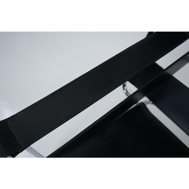 Vintage Wassily B3 Chairs by Marcel Breuer for Gavina, 1960s, Set of 2 For Sale - Image 16 of 18