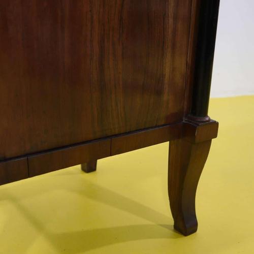 2000 - 2009 Empire Nightstand in Wood with Door and Drawer For Sale - Image 5 of 12