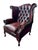 English Chesterfield Wingback Chair For Sale - Image 3 of 5
