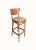 Boho Chic Set of 6 Vintage Mid-Century Bentwood Walnut-Finish Bar Stools, C. 1960s–70s For Sale - Image 3 of 15