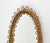 Wood Mid-Century Oval Rattan and Bamboo Wall Mirror in the style of Franco Albini, Italy, 1960s For Sale - Image 7 of 11