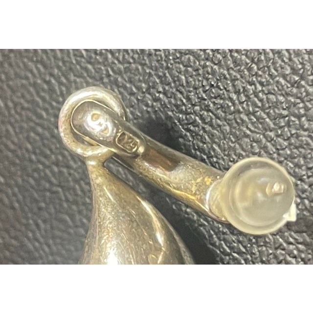 Contemporary Late 20th Century Pair of Sterling Silver Earrings by Silapada For Sale - Image 3 of 5