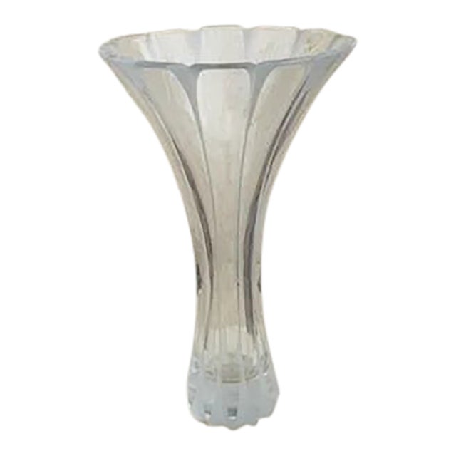 1990s Lenox Crystal Vase For Sale