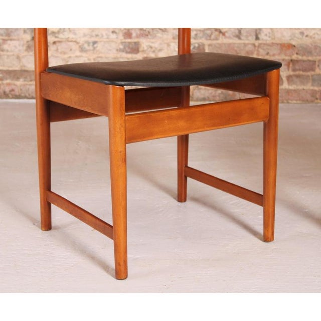 Mid-Century Teak Chairs, 1970s, Set of 4 For Sale - Image 6 of 11