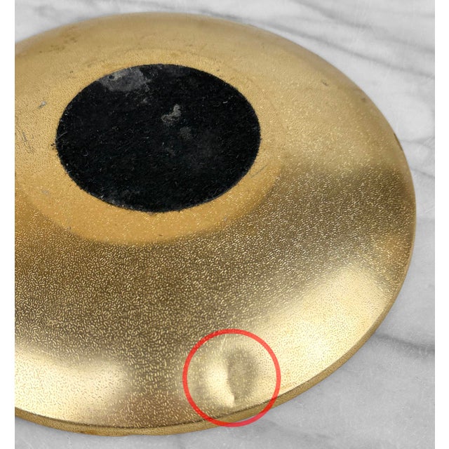 Mid-Century Jon Matin Mosaic Blue & Green Foil Glass Catchall Bowl For Sale - Image 11 of 11