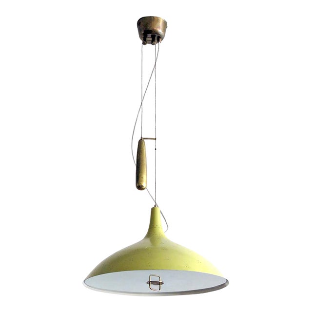 Large Paavo Tynell Counter Weight Chandelier ‘A1965’, 1950 For Sale