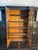 Napoleon III English Display Cabinet in Blackened Wood For Sale - Image 5 of 7