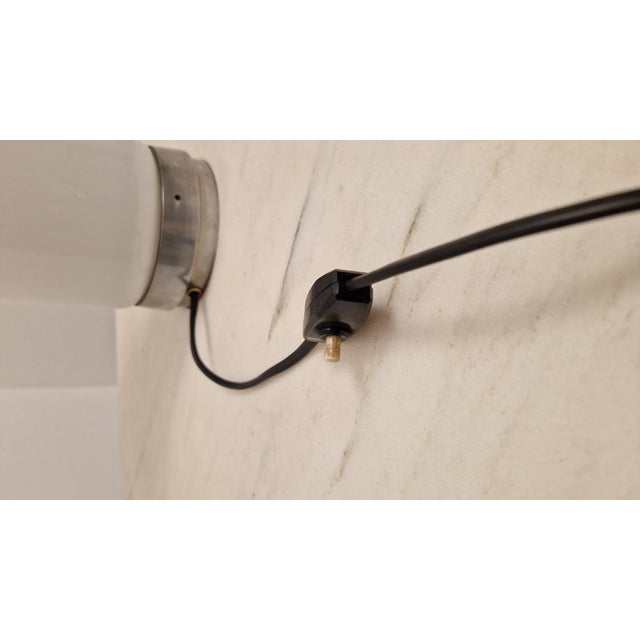 Saffo Table Lamp in Metal and Glass by Angelo Mangiarotti for Artemide, 1960s For Sale - Image 6 of 18