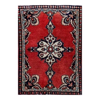 Old Persian Hamadan Area Rug 1’8″ X 2’4″ For Sale