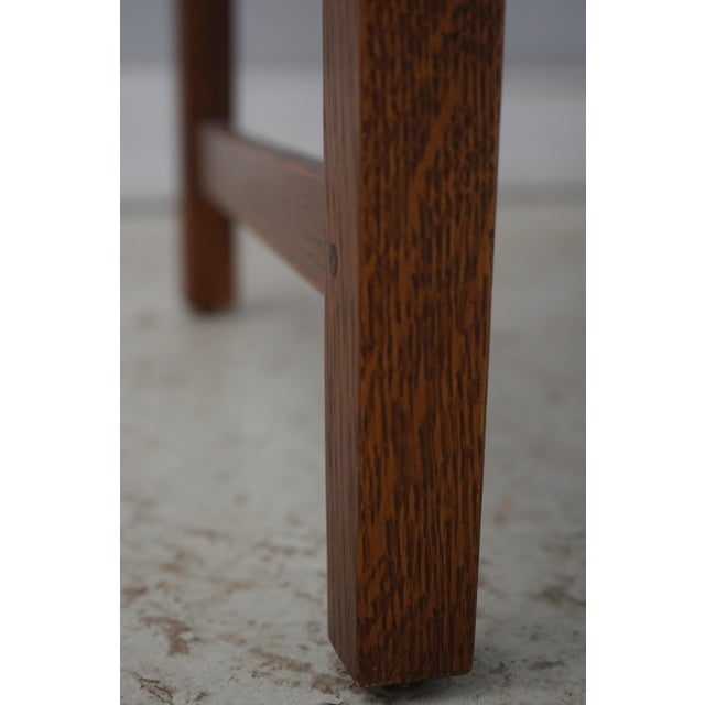 Set of 6 Stickley Harvey Ellis Mission Oak Dining Room Chairs For Sale - Image 10 of 18
