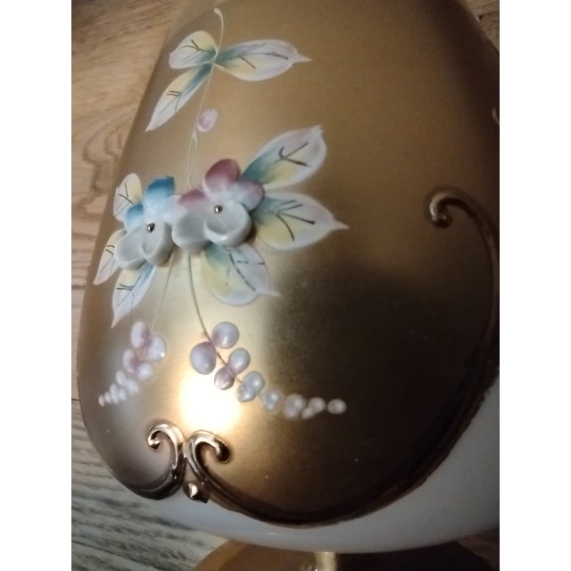 Mid 20th Century Bohemian Glass Chalice Cup For Sale - Image 10 of 12