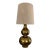 Mid Century Brass Double Gourd Lamp For Sale