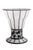 Art Nouveau Etched Glass Vase Goblet in White & Black from Hans Bolek for Johann Loetz Witwe, 1890s For Sale - Image 6 of 7