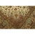 1940s Beige Traditional Medallion Antique Tabriz Knotted Wool Room Size Rug For Sale - Image 4 of 4