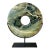 Vintage Asian Green Marble Disc For Sale