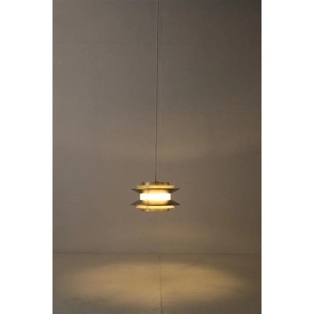 Vintage Space Age Hanging Lamp by Carl Thore for Granhaga, 1960s For Sale - Image 12 of 16