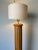Hollywood Regency Hollywood Regency Carved Wood Column Floor Lamp For Sale - Image 3 of 13
