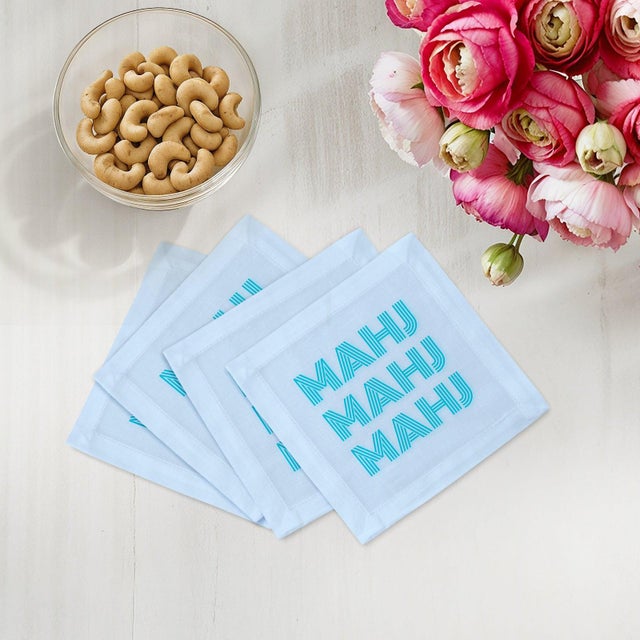 Echoing the rhythmic excitement of the tiles, Mahj Mahj Mahj presents a captivating repetition of linear typography that...