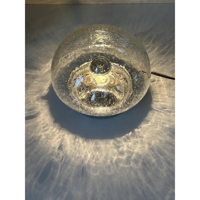 Vintage Glass Table Lamp, 1970s For Sale - Image 5 of 18