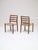 A set of 6 dining chairs, designed in 1981 by Niels Otto Møller (1920-1982) for J.L. Møllers Møbelfabrik in Denmark. The...
