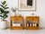 Mid Century Modern Pine Nightstands, Made in Sweden, c. 1970’s. This petite pair is perfect for smaller spaces with its...