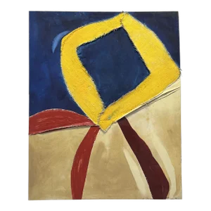 Contemporary Mixed Media Painting on Canvas by Martha Enzmann, 2002