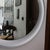 Circular Brushed Metal Mirror attributed to Sergio Mazza for Artemide, Italy, 1960s-1970s For Sale - Image 6 of 14