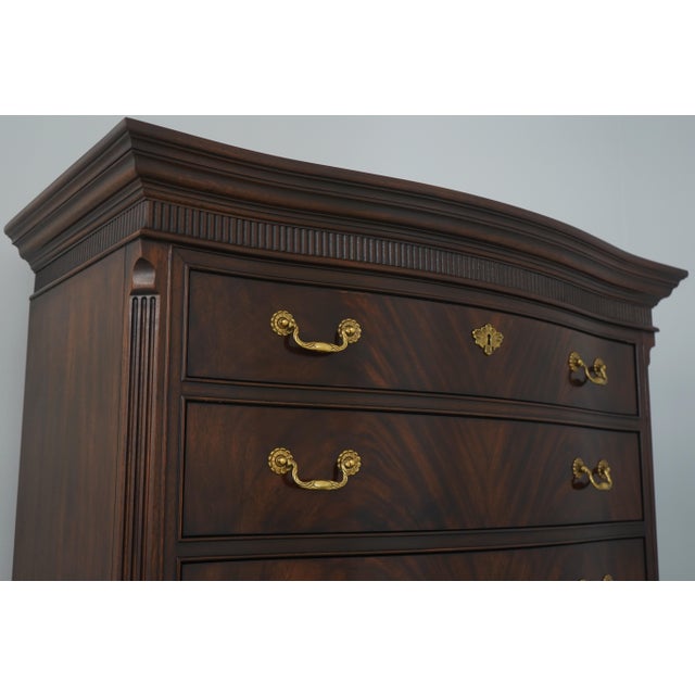 Drexel Heritage Chippendale Large Mahogany Chest For Sale In Philadelphia - Image 6 of 17