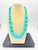 This vintage turquoise nugget necklace showcases exceptional high‑grade turquoise with clean blue color and minimal...