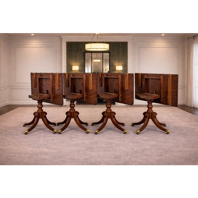Antique Regency Dining Table, 1820 For Sale - Image 4 of 10