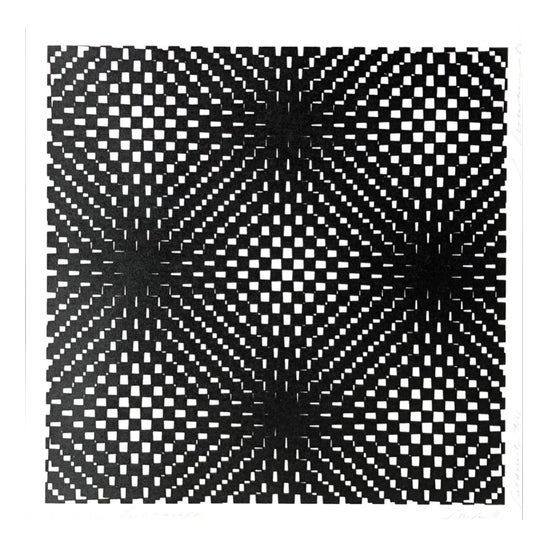 Jürgen Rohrberg, Kinetic Light Force, 1977, Paper For Sale