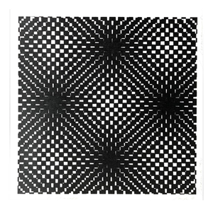 Jürgen Rohrberg, Kinetic Light Force, 1977, Paper